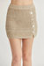 Bailey Sweater Skirt In Beige