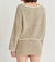 Bailey Sweater Skirt In Beige