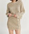 Bailey Sweater Skirt In Beige - Beige