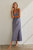 Bec Satin Maxi Dress - Blue