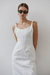 Claudia Denim Dress - Ivory