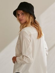 Cora Button Up Utility Blouse