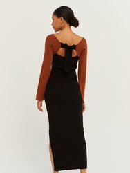 Diane Colorblock Midi Dress