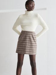 Ela Plaid Mini Skirt
