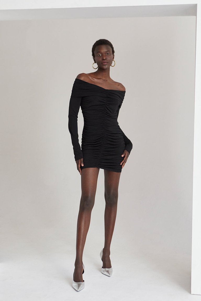 Elly Mini Dress - Black
