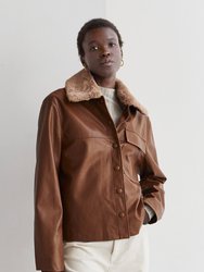 Eloise Vegan Leather Jacket