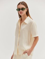 Ember Sheer Button Up Shirt