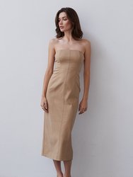 Gabriella Tube Dress - Sand