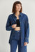 Gianna Denim Button Up Shirt - Denim Blue
