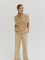 Glenn Easy Wear Trousers - Cream