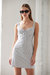 Hailey Pinstripe Mini Dress