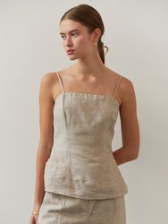 Helen Linen Top