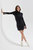 Iliana Sweater Dress - Black