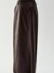 Jade Column Maxi Skirt