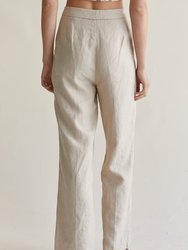 Jarrice Linen-Blend Trousers