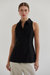 Jenna Halter Tunic Top - Black