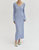 Joline Maxi Dress In Light Blue - Light Blue