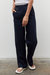 Jules Wide Leg Trousers - Navy