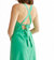 Julia Tie Back Midi Dress In Green