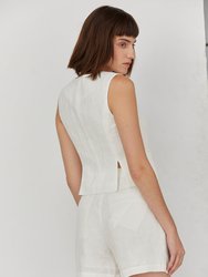Juliet Linen Vest
