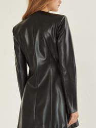 Kendal Vegan Leather Mini Dress