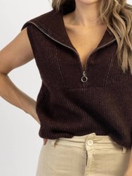 Mackenzie Collared Sweater Vest