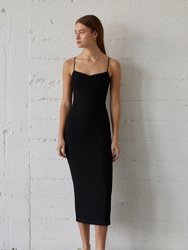Margo Knit Dress - Black