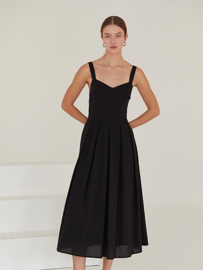 Crescent Marina Bustier Dress - BLACK product