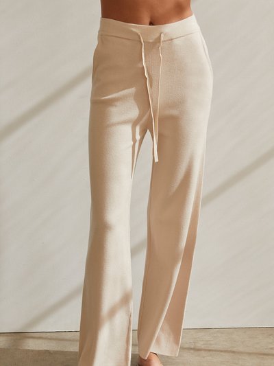 Crescent Mavis Knit Wide Leg Lounge Pants product
