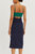 Mckenzie Colorblock Midi Dress