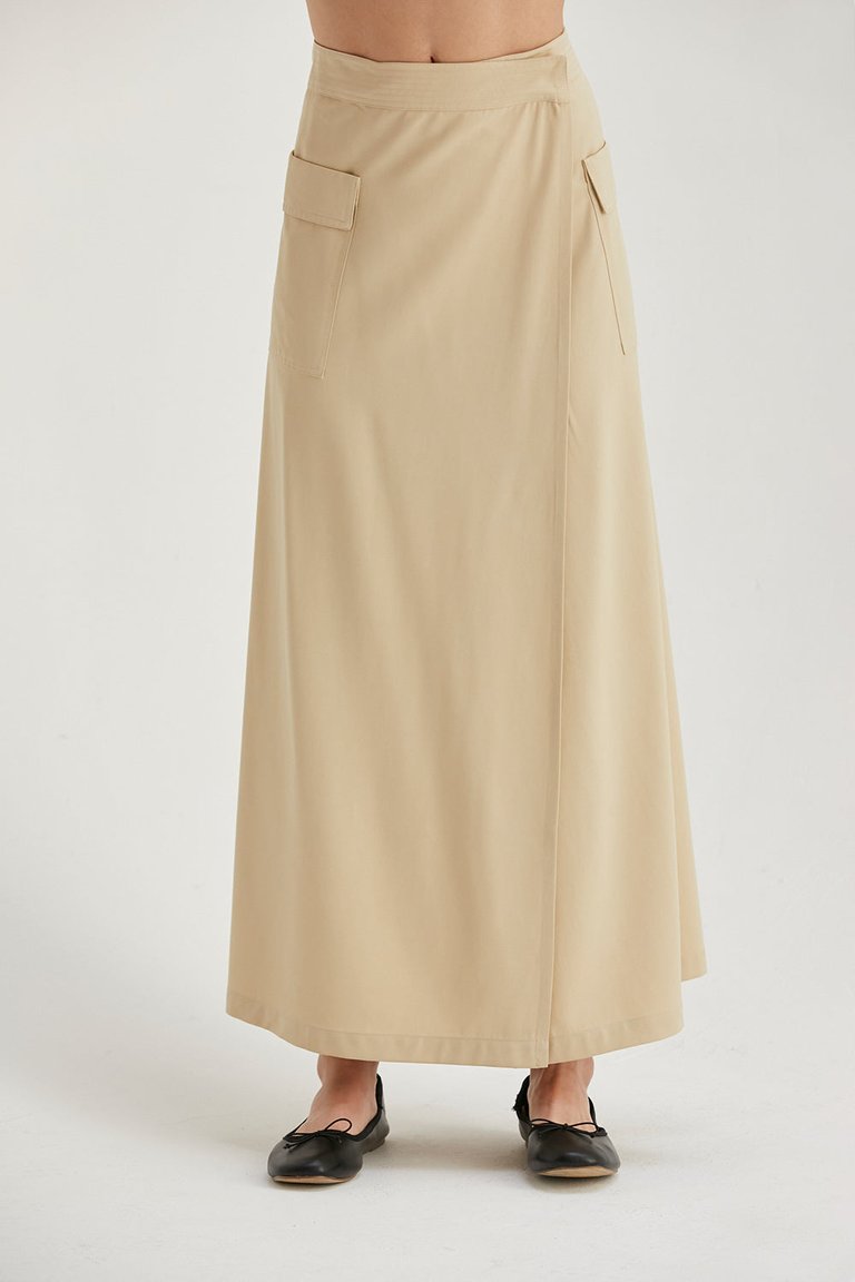 Nadia Maxi Wrap Skirt