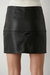 Natalie Vegan Leather Mini Skirt