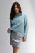 Natalie Vegan Leather Mini Skirt - Silver