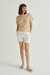 Remy Netted Knit Top - Midsummer Gold