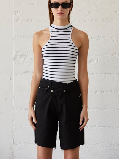 Crescent Shirley Stripe Racer Top product