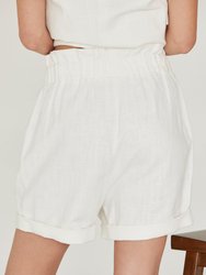 Tammy Linen Bucket Shorts