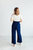 Taylor Corduroy Cotton Pants In Navy