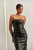 Valentina Vegan Leather Tube Dress