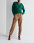 Vivian Pretzel Knit Top Sweater In Green - Green