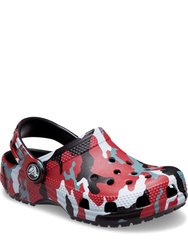 Childrens/Kids Camo Clogs