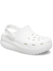 Childrens/Kids Classic Cutie Clogs - White