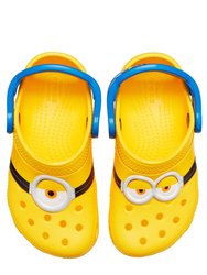 Childrens/Kids Fun Lab Minions Clogs - Yellow - Yellow