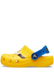 Childrens/Kids Fun Lab Minions Clogs - Yellow