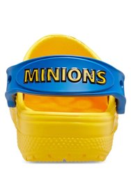 Childrens/Kids Fun Lab Minions Clogs - Yellow