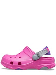 Crocs Childrens/Kids Classic All-Terrain Clogs (Electric Pink)