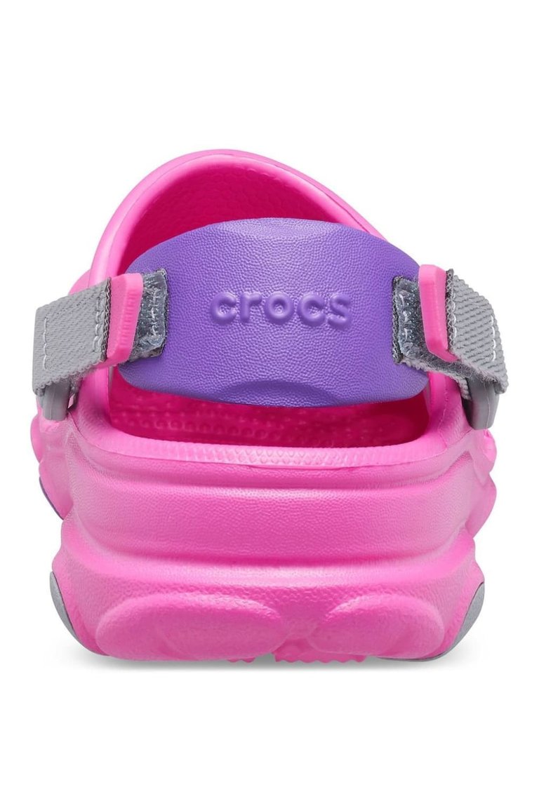 Crocs Childrens/Kids Classic All-Terrain Clogs (Electric Pink)