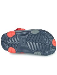 Crocs Childrens/Kids Classic All-Terrain Clogs (Navy)