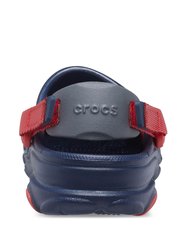 Crocs Childrens/Kids Classic All-Terrain Clogs (Navy)