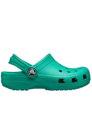 Crocs Childrens/Kids Classic Clogs (Deep Green)