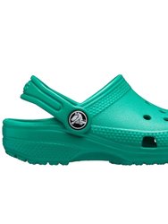 Crocs Childrens/Kids Classic Clogs (Deep Green)